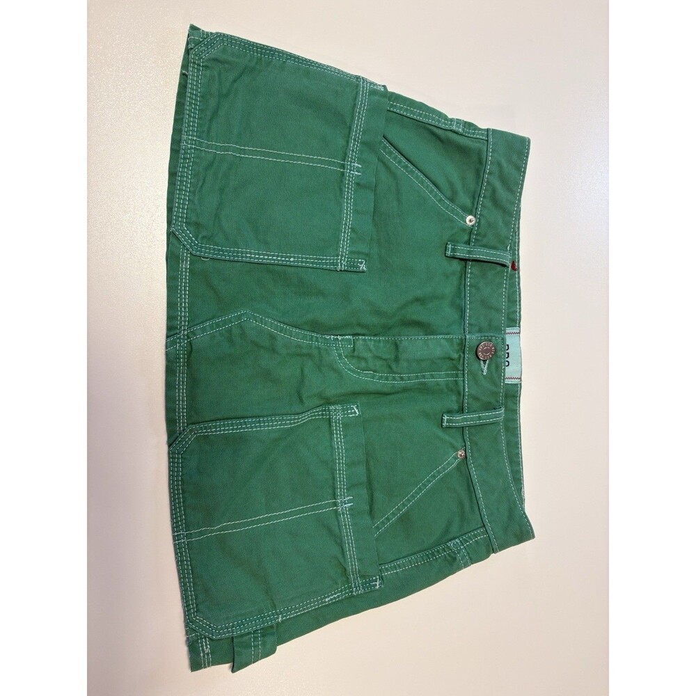 BDG Urban Outfitters Olive Green Utility Twill Mini Skirt Womens XS
